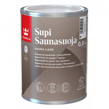 Tikkurila Supi Saunasuoja / Тиккурила Супи Саунасуоя защитный состав для саун и бань