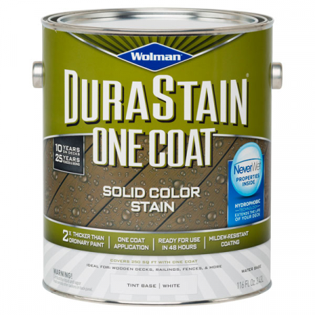 Wolman DuraStain® Solid Color Stain Морилка/покрытие суперстойкое кроющее для внутренних и наружных работ