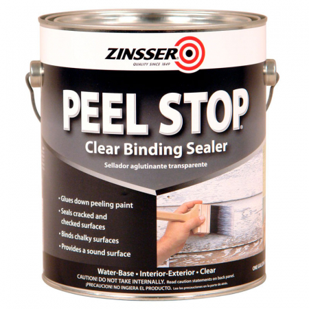 ZINSSER Peel Stop Clear Binding Primer/Грунт связывающий для потрескавшихся поверхностей