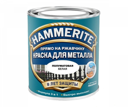 Hammerite Satin / Хамерайт полуматовая эмаль по ржавчине