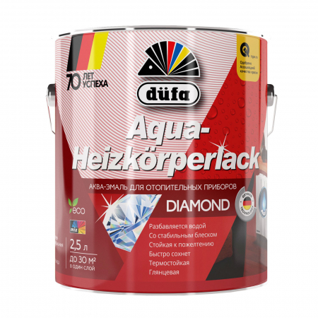 Dufa Aqua Heizkorperlack / Дюфа Аква-Хейцкорперлак эмаль термостойкая для радиаторов