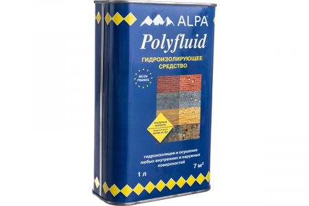 Alpa Polyfluid / Альпа Полифлюид Антисептик влагозащитный 1л