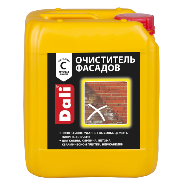 Dali / Дали очиститель фасадов для минеральных поверхностей 5л