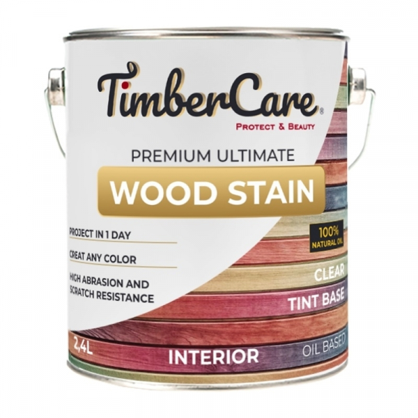 Масло 2 в 1 TimberCare Wood Stain тонирующее, высокой прочности 350038 Прозрачный 2,5л
