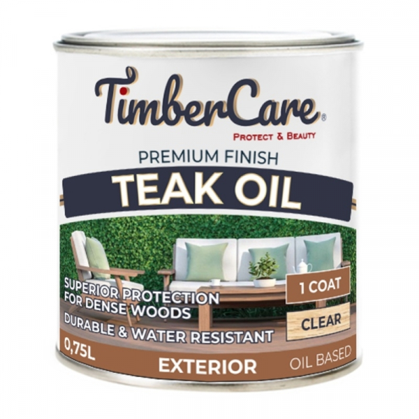 Тиковое масло TimberCare Teak Oil для дерева 0,75л прозрачный 350043