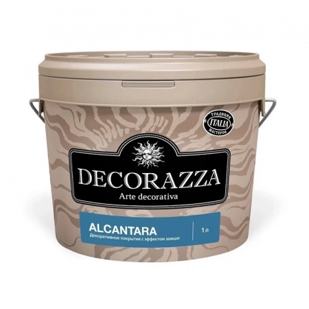 Decorazza Alcantara / Декоразза Алькантара покрытие с эффектом замши 1л