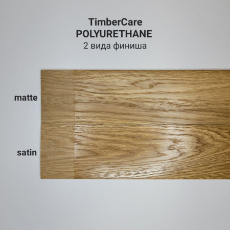 Лак для пола TimberCare Polyurethane Oil Base полиуретановый износостойкий матовый №8