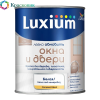 Краска грунт LUXIUM (DULUX) ЛЕГКО ОБНОВИТЬ ОКНА И ДВЕРИ на водной основе для дерева пластика, полуматовая, бесцветная,  BС 0,75л