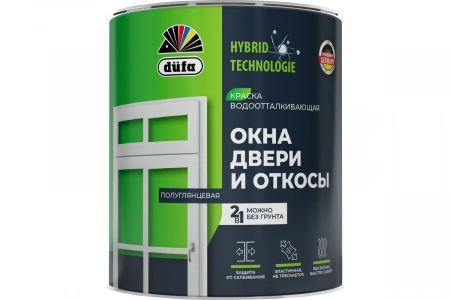 Dufa Краска для окон, дверей и откосов акриловая полуглянцевая №2