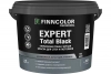 Краска FINNCOLOR EXPERT TOTAL BLACK для стен и потолков глубокоматовая 2,7л