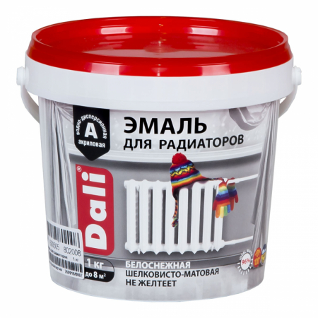 Dali / Дали Эмаль для радиаторов акриловая антикоррозионная №2