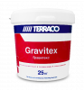 TERRACO GRAVITEX STANDARD / ТЕРРАКО ГРАВИТЕКСТ СТАНДАРД краска фактурная, фасадная со средней фактурой, 25кг