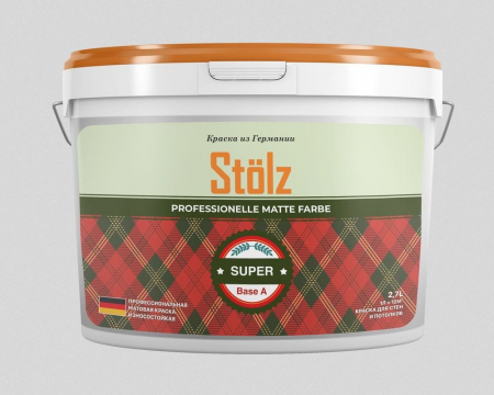 Stolz SUPER. Матовая краска для стен и потолков