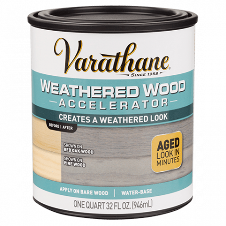 VARATHANE® Weathered Wood Accelerator Состав для искусственного состаривания древесины