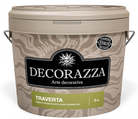 Decorazza TRAVERTA / Траверта Декоративное покрытие с эффектом травертина