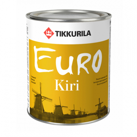 Tikkurila Euro Kiri / Тиккурила Евро Кири лак паркетный глянцевый