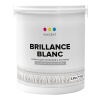 Краска VINCENT BRILLANCE BLANC I 2 для потолков и лепнины, слепительно белая, глубокоматовая 0,8л