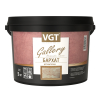Штукатурка декоративная VGT GALLERY БАРХАТ с серебристым перламутровым пигментом, матовая 1кг