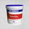 TERRACO GRAVITEX STANDARD / ТЕРРАКО ГРАВИТЕКСТ СТАНДАРД краска фактурная, фасадная со средней фактурой, 25кг