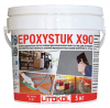Состав затирочный LITOKOL EPOXYSTUK X90 / ЛИТОКОЛ ЭПОКСИСТЫК эпоксидый, двухкомпонентный для плитки С.30 жемчужно-серый 5кг