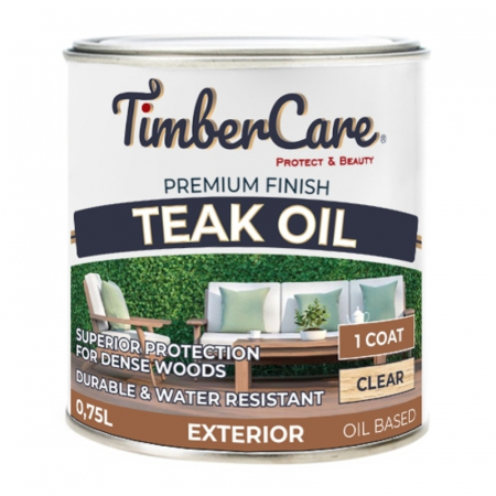 350043 TimberCare Teak Oil натуральное тиковое масло 0,75л прозрачный