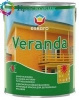 Краска Eskaro Veranda акриловая для защиты деревянных фасадов 0,9л База TR (бесцветная)
