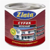 Краска Zlata Сурик железный МА для внутренних и наружных работ 0,8кг