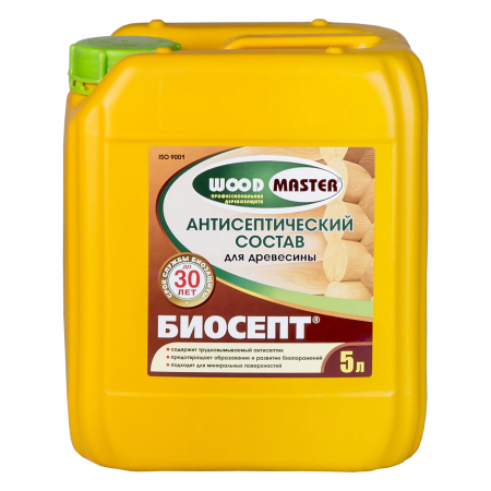 Woodmaster / Вудмастер Биосепт состав антисептический для древесины 5л