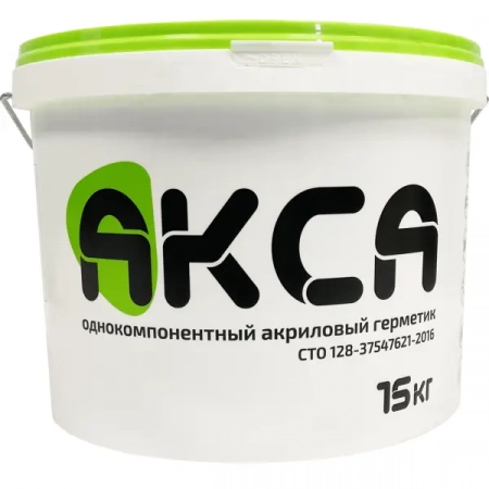 АКСА Однокомпонентный акрилатный герметик 15кг