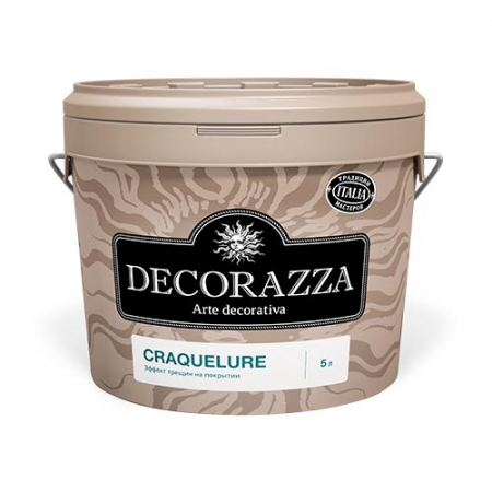 Decorazza Craquelure / Декораза Кракелюр Лак для создания эффекта трещин