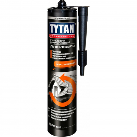 Tytan Professional / Титан постоянно элластичный герметик каучуковый для кровли