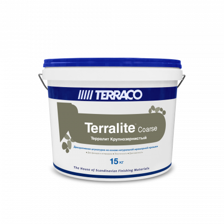 Terraco Terralit Coarse / Террако Терралит штукатурка на основе мраморной крошки